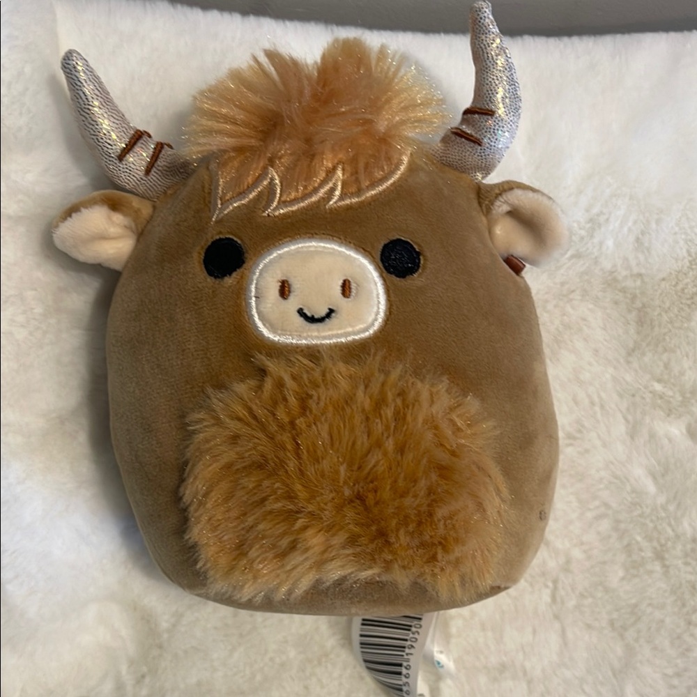 Squishmallows Wilfred the Highland Cow 5”